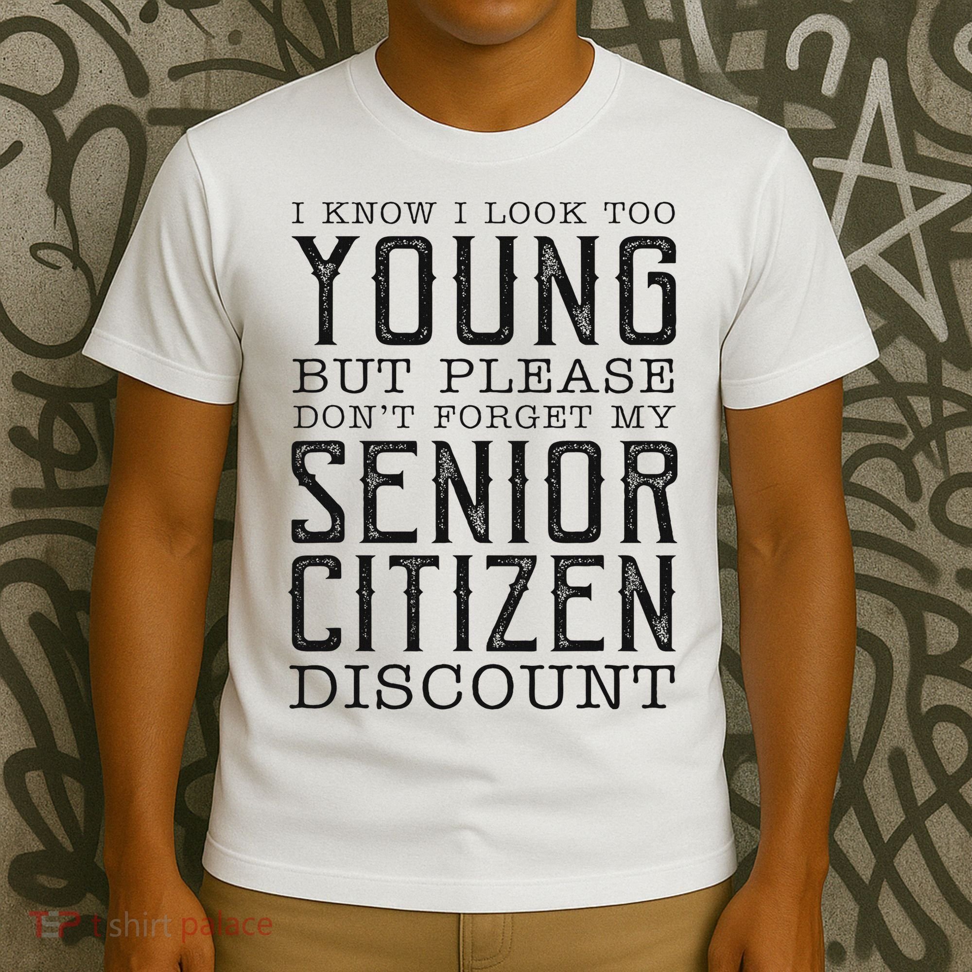 Funny Senior Citizen Reminder T-Shirt