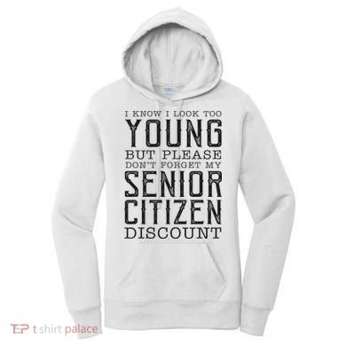 Funny Senior Citizen Reminder Women's Hoodie