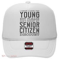 Funny Senior Citizen Reminder Hat thumb 0