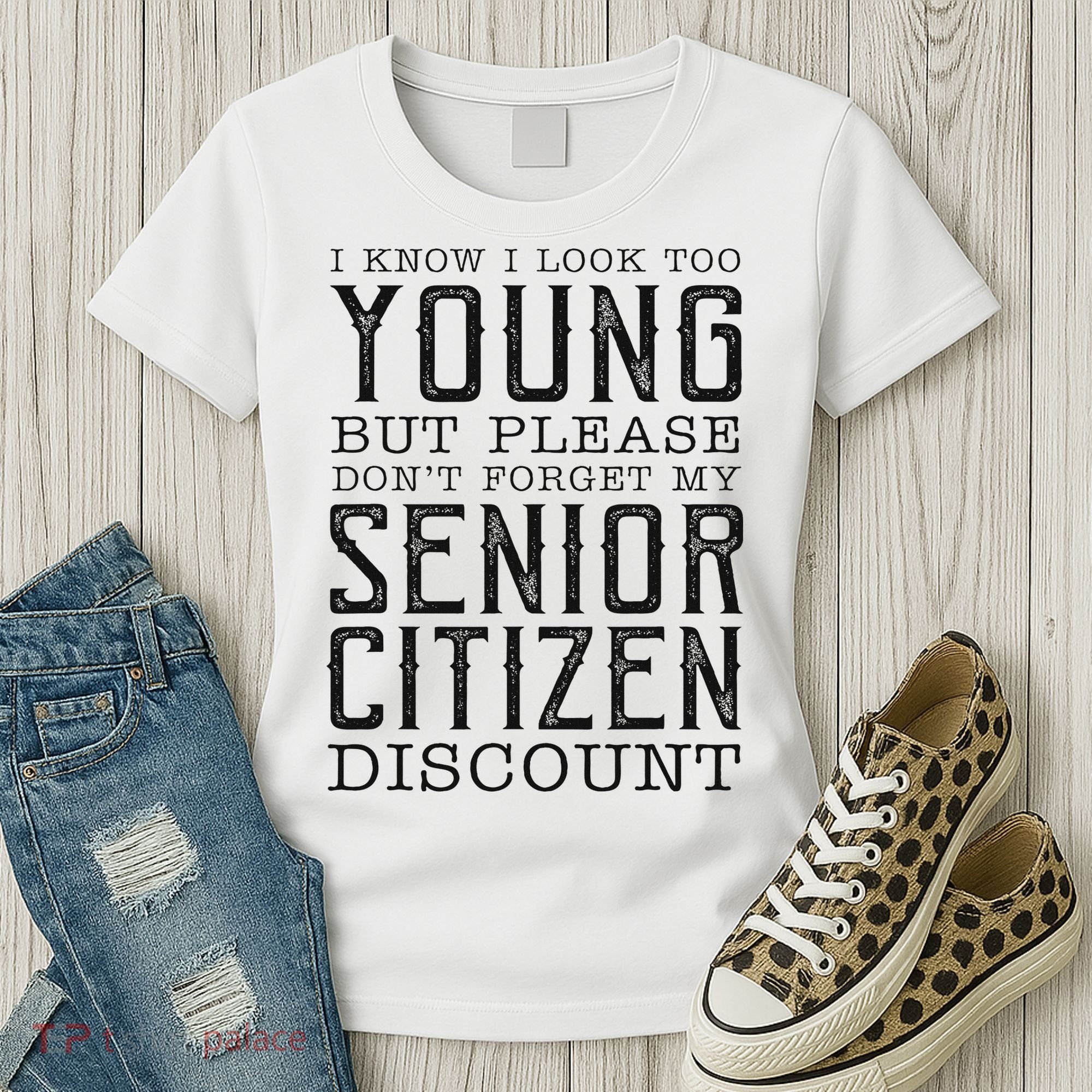 Funny Senior Citizen Reminder Women's T-Shirt