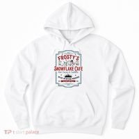 FrostyS Snowflake Cafe With Hot Cocoa And Cookies Christmas Hoodie thumb 0