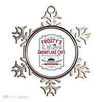 FrostyS Snowflake Cafe With Hot Cocoa And Cookies Christmas Ornament thumb 0