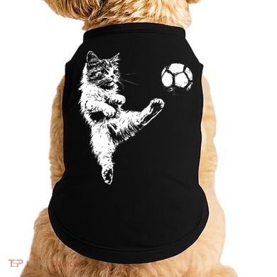 Funny Soccer Cat Doggie Tank