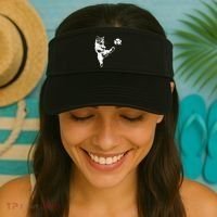 Funny Soccer Cat Visor thumb 2