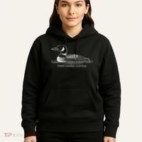 Funny Stupid Canadian Wolf Bird Hoodie thumb 5