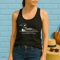 Funny Stupid Canadian Wolf Bird Women's Tank Top thumb 2