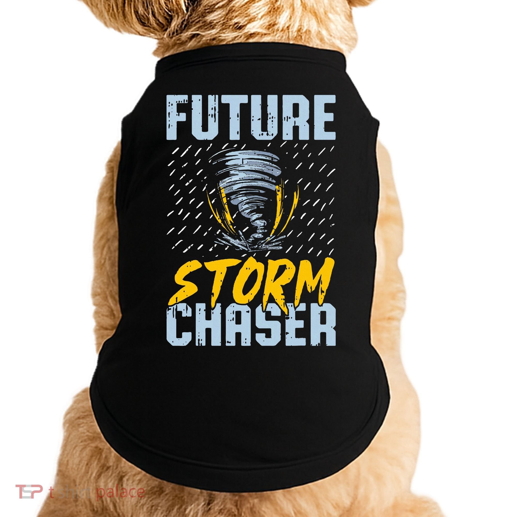 Future Storm Chaser Funny Meteorologist Storm Hunter Doggie Tank