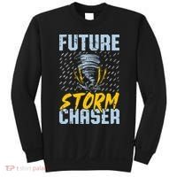 Future Storm Chaser Funny Meteorologist Storm Hunter Sweatshirt thumb 0