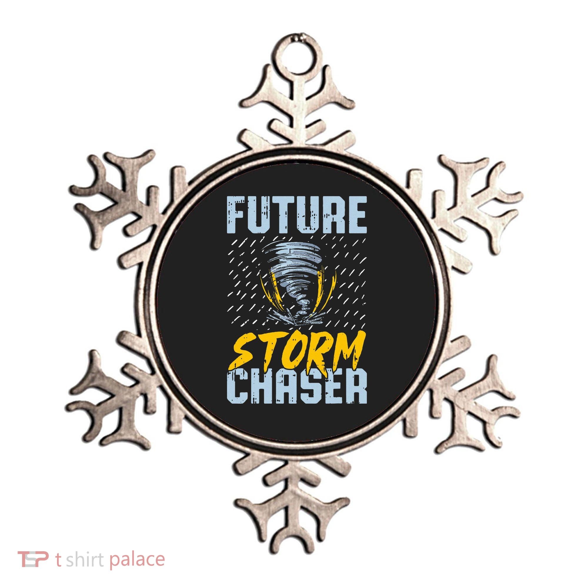 Future Storm Chaser Funny Meteorologist Storm Hunter Ornament