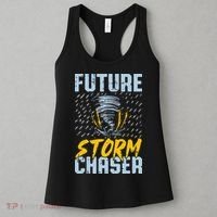Future Storm Chaser Funny Meteorologist Storm Hunter Women's Tank Top thumb 3