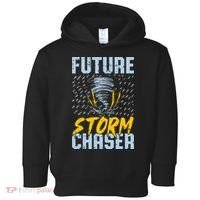 Future Storm Chaser Funny Meteorologist Storm Hunter Toddler Hoodie thumb 0