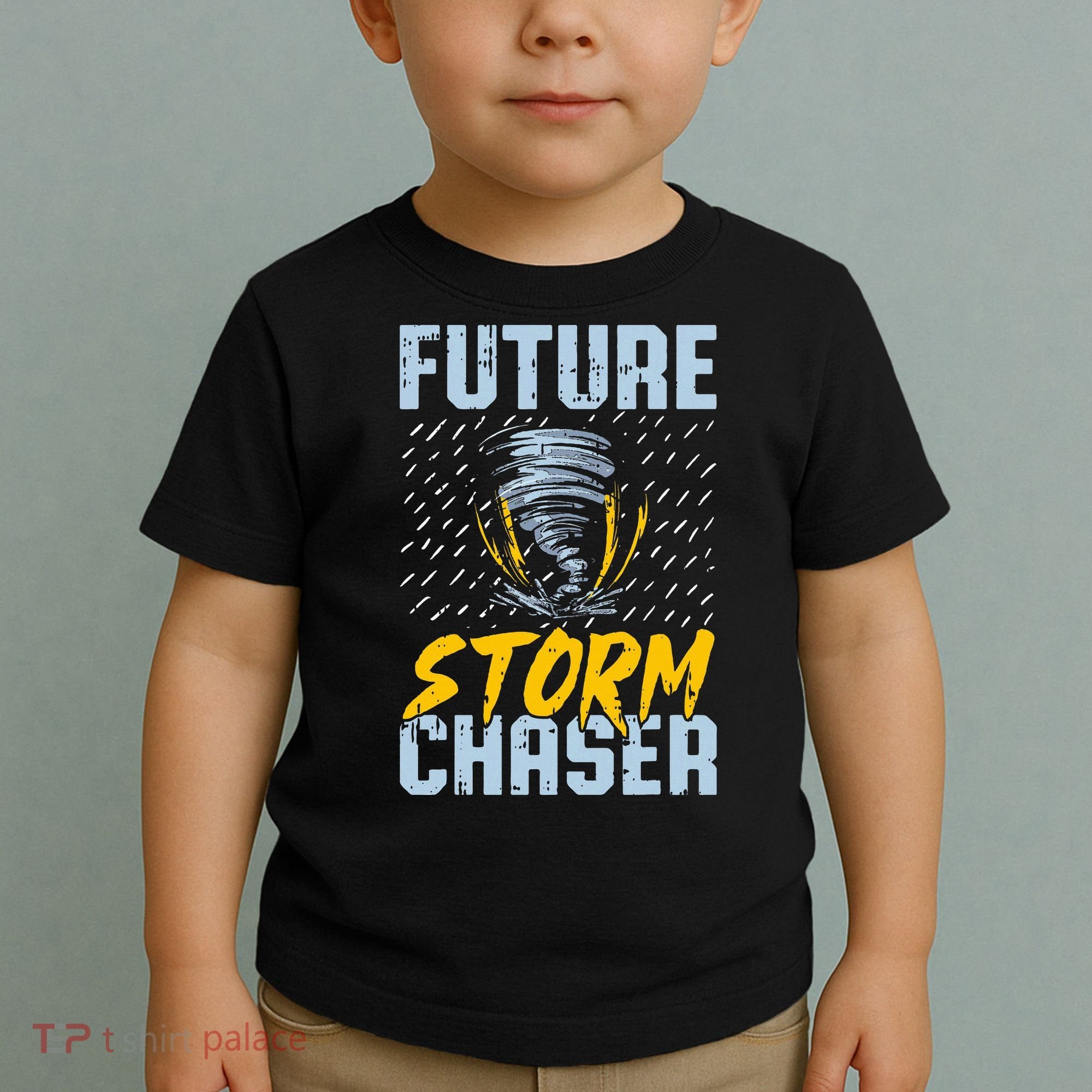 Future Storm Chaser Funny Meteorologist Storm Hunter Toddler T-Shirt