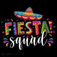 Fiesta Squad Cinco De Mayo Party Backpack thumb 2