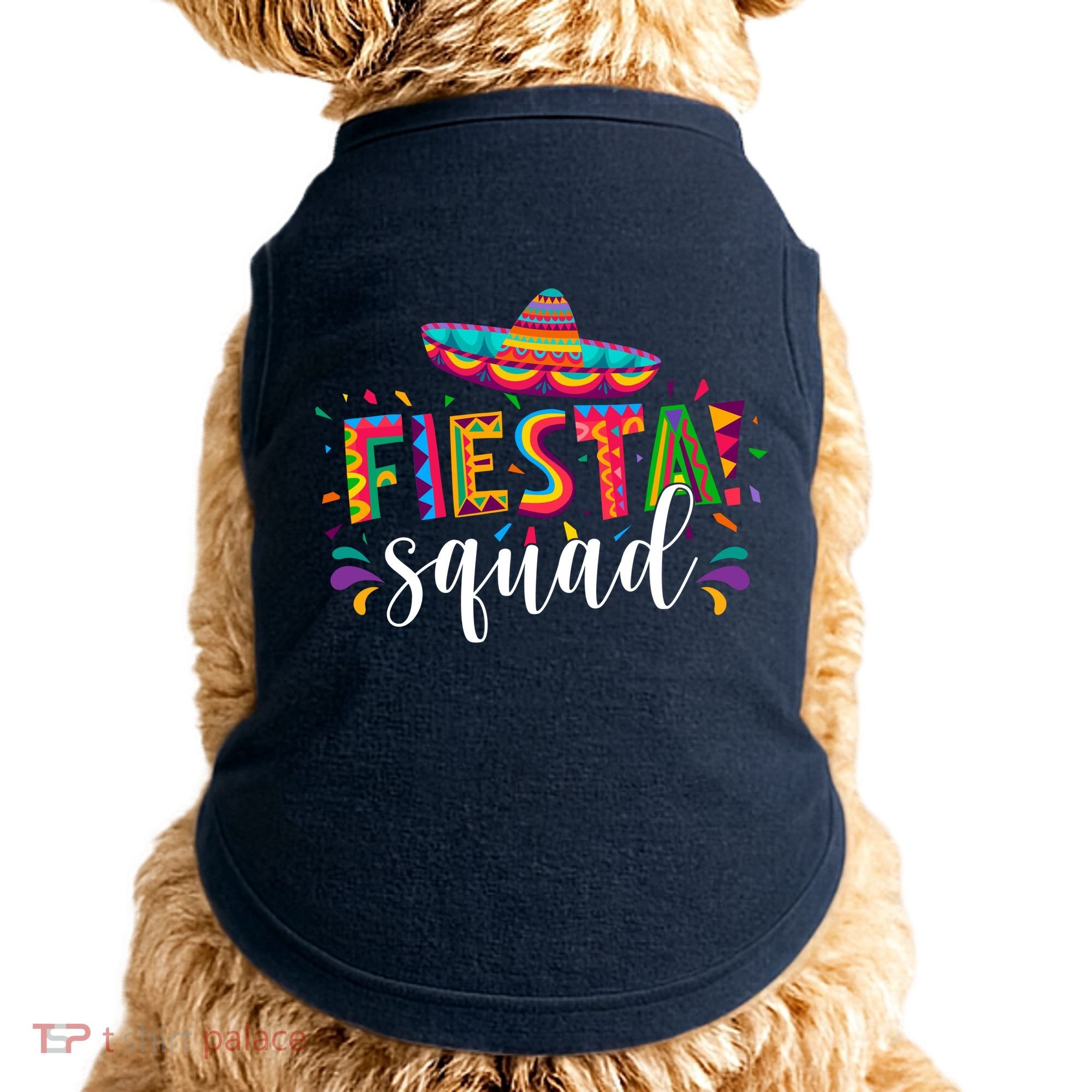 Fiesta Squad Cinco De Mayo Party Doggie Tank