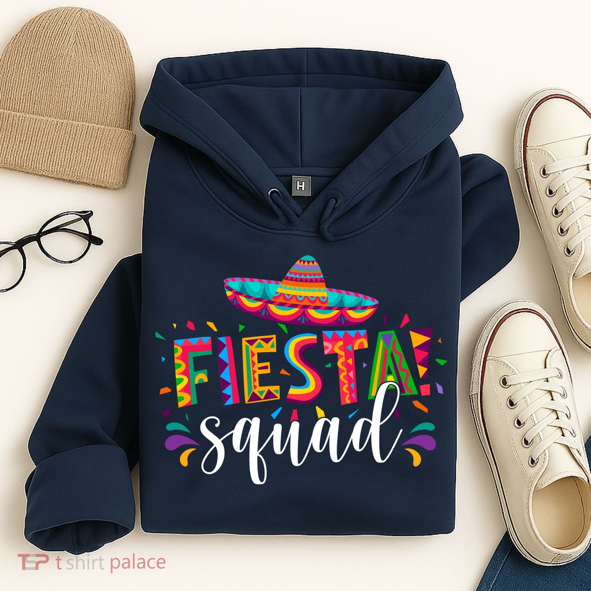 Fiesta Squad Cinco De Mayo Party Hoodie