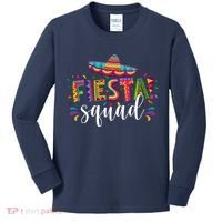 Fiesta Squad Cinco De Mayo Party Kids Long Sleeve Shirt thumb 0