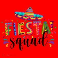 Fiesta Squad Cinco De Mayo Party Santa Hat thumb 1