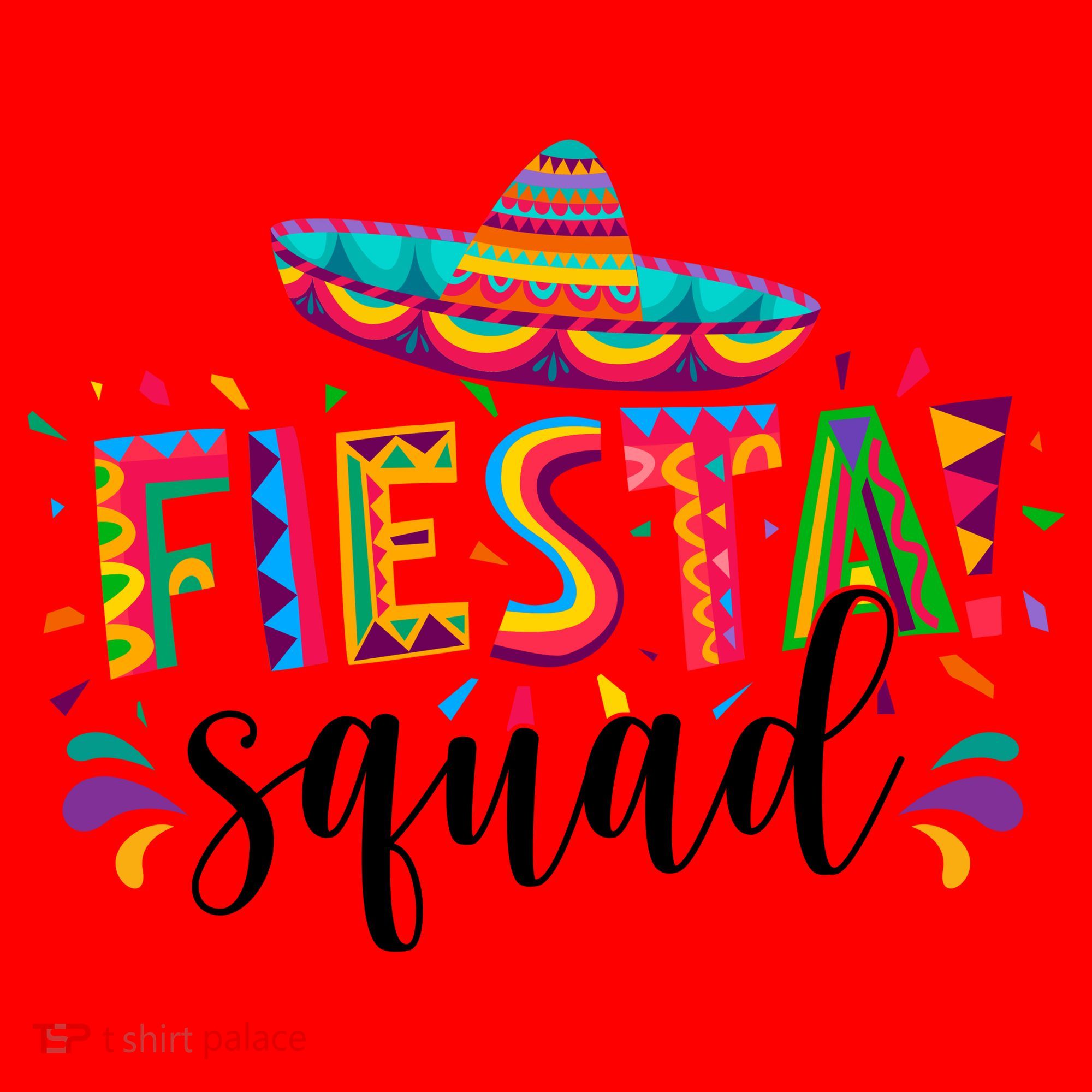 Fiesta Squad Cinco De Mayo Party Santa Hat