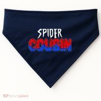 Funny Spider Cousin Matching Family Shirts USA-Made Doggie Bandana thumb 0