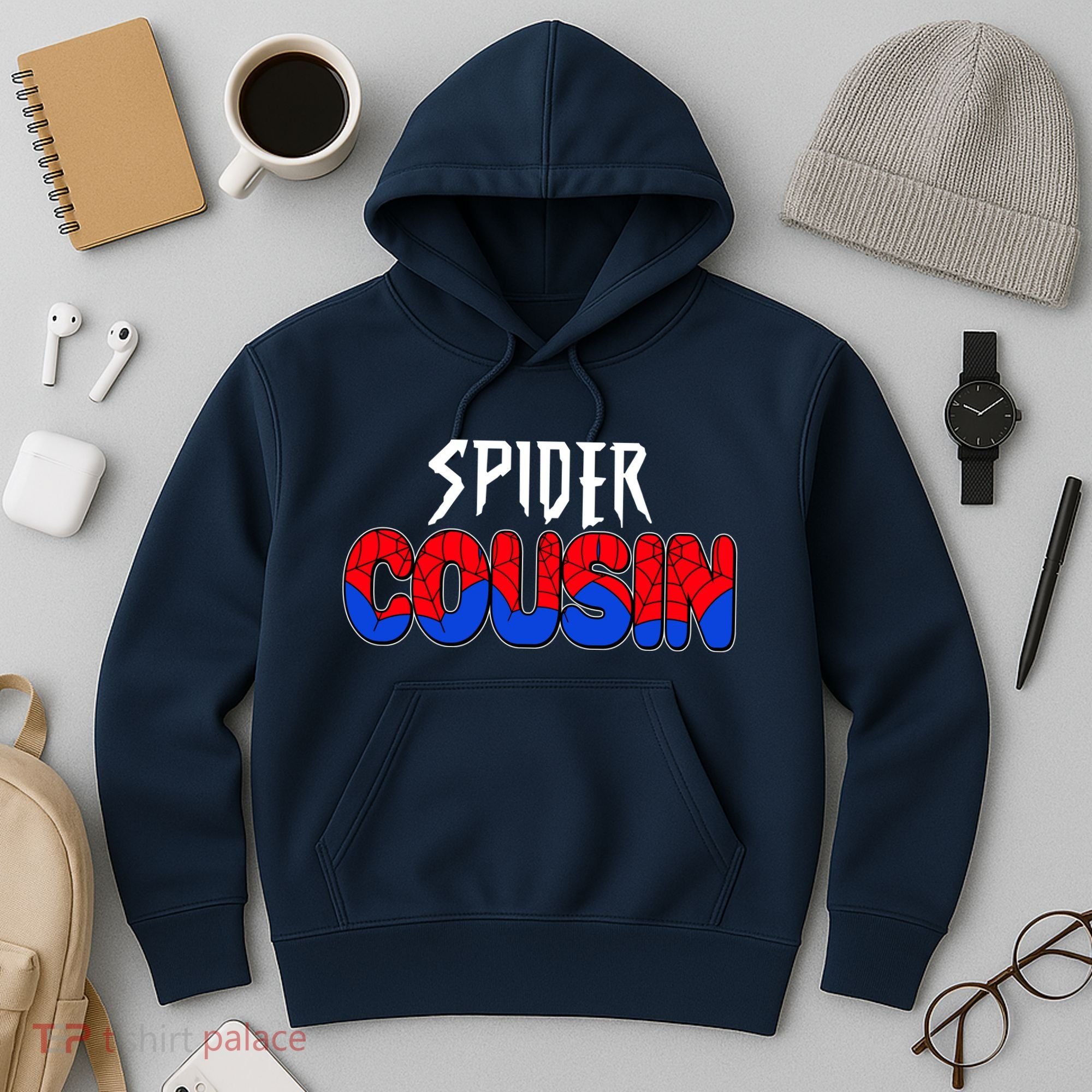 Funny Spider Cousin Matching Family Shirts Hoodie