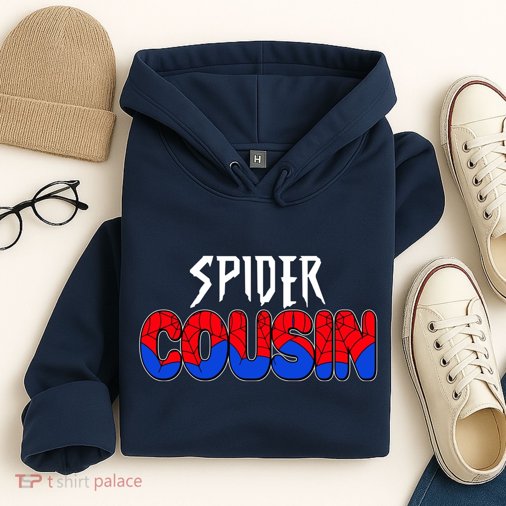Funny Spider Cousin Matching Family Shirts Hoodie