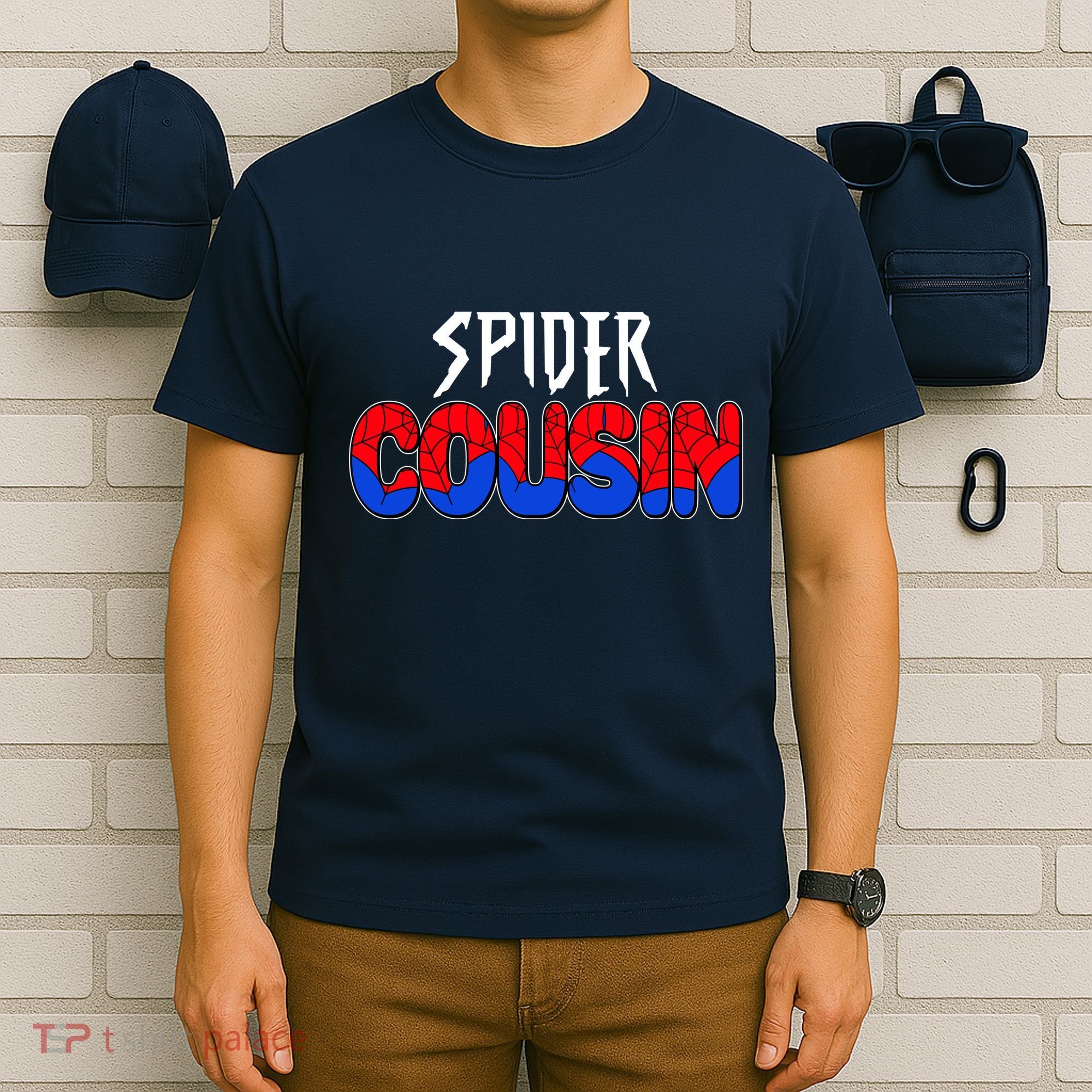 Funny Spider Cousin Matching Family Shirts T-Shirt