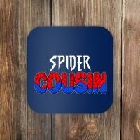 Funny Spider Cousin Matching Family Shirts Coaster thumb 0