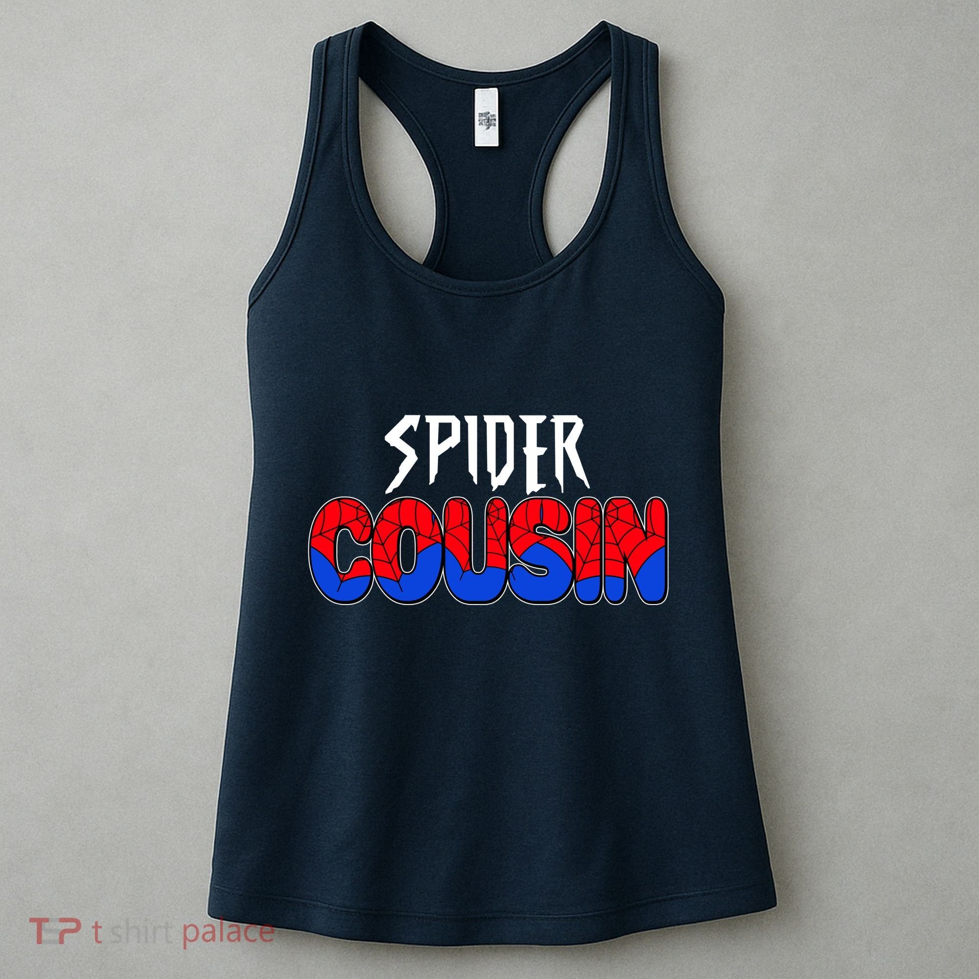 Funny Spider Cousin Matching Family Shirts Women's Tank Top