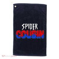 Funny Spider Cousin Matching Family Shirts Golf Towel thumb 0