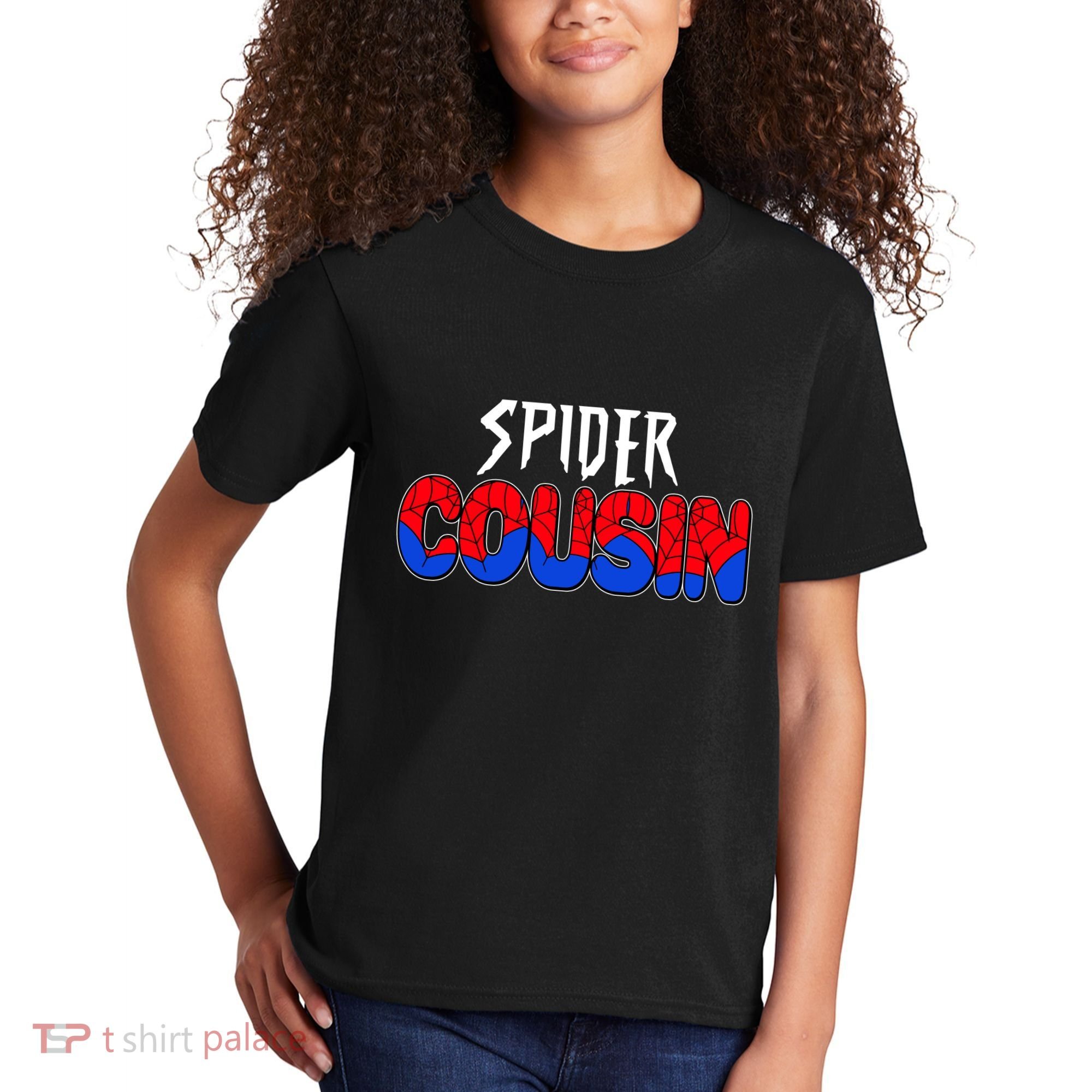 Funny Spider Cousin Matching Family Shirts Kids T-Shirt