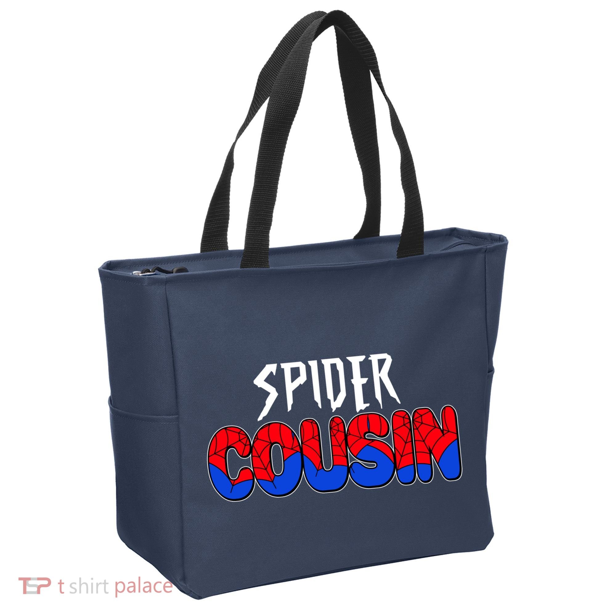Funny Spider Cousin Matching Family Shirts Tote Bag