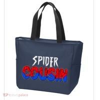 Funny Spider Cousin Matching Family Shirts Tote Bag thumb 3