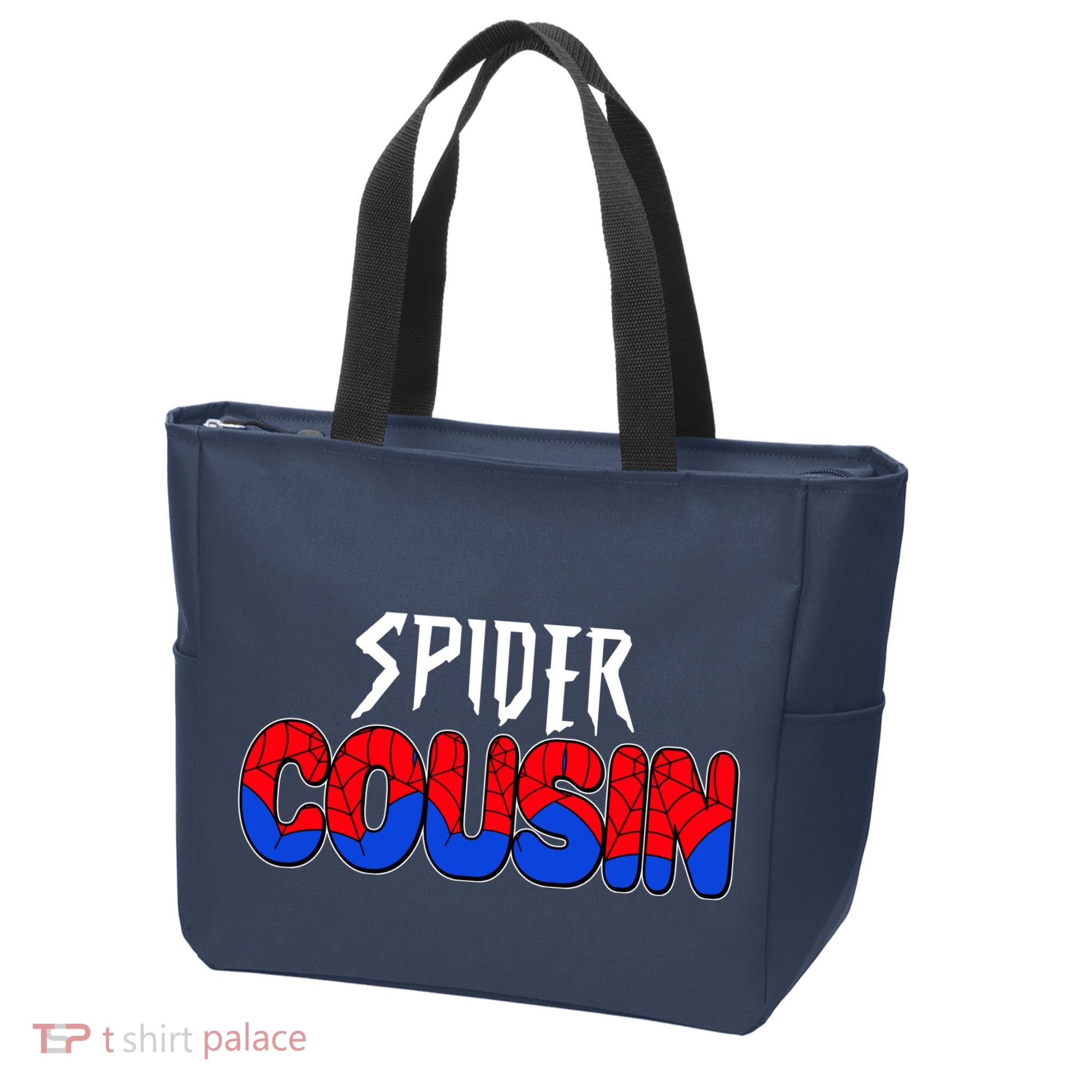 Funny Spider Cousin Matching Family Shirts Tote Bag
