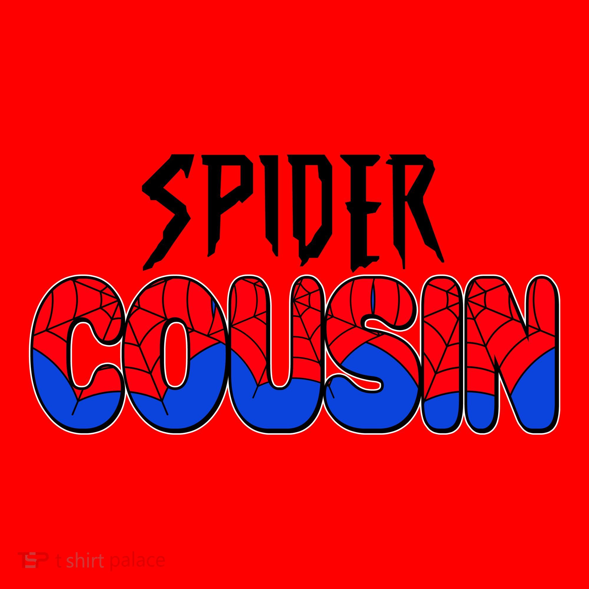 Funny Spider Cousin Matching Family Shirts Santa Hat
