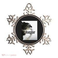 Funny Silly Cat Meme I Forgor Cringe Brainrot Meme Gift Ornament thumb 0