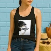 Funny Silly Cat Meme I Forgor Cringe Brainrot Meme Gift Women's Tank Top thumb 2