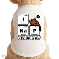 Funny Science Cat I Nap Periodically Cats Lovers Chemistry Doggie Tank thumb 0