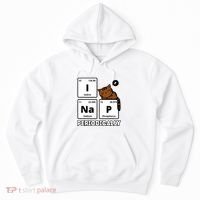 Funny Science Cat I Nap Periodically Cats Lovers Chemistry Hoodie thumb 0