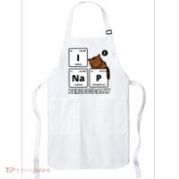 Funny Science Cat I Nap Periodically Cats Lovers Chemistry Apron thumb 0
