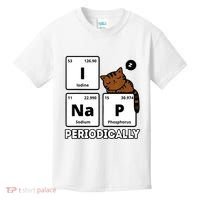 Funny Science Cat I Nap Periodically Cats Lovers Chemistry Kids T-Shirt thumb 0