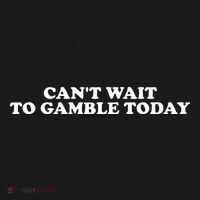 Funny Saying CanT Wait To Gamble Today Tote Bag thumb 4
