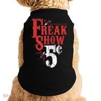 Freak Show Circus Party Weird Carnival Costume Freaky Acts Gift Doggie Tank thumb 0