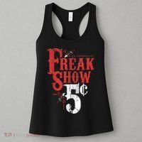 Freak Show Circus Party Weird Carnival Costume Freaky Acts Gift Women's Tank Top thumb 3