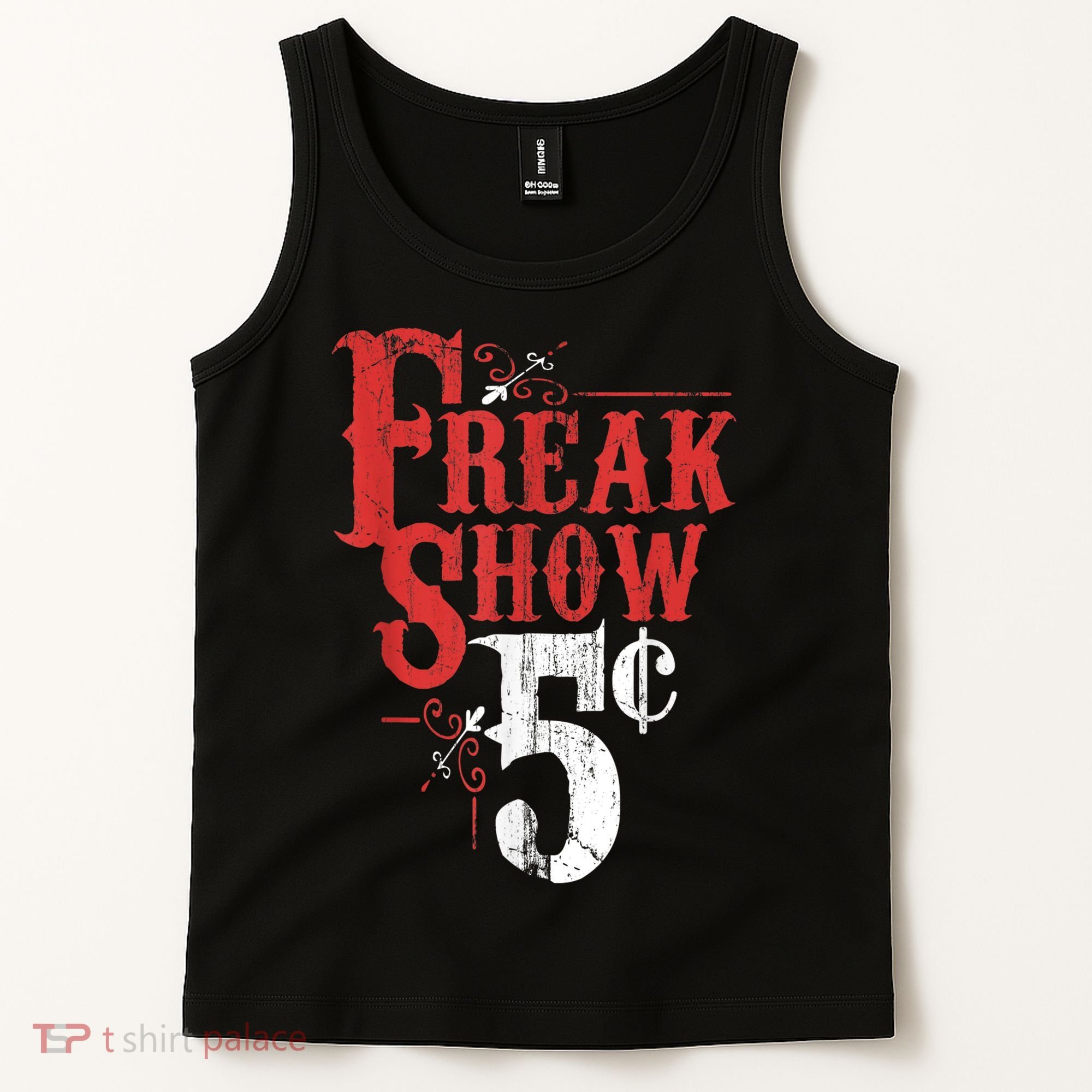 Freak Show Circus Party Weird Carnival Costume Freaky Acts Gift Tank Top