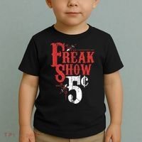 Freak Show Circus Party Weird Carnival Costume Freaky Acts Gift Toddler T-Shirt thumb 2