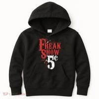 Freak Show Circus Party Weird Carnival Costume Freaky Acts Gift Kids Hoodie thumb 0