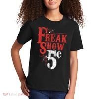 Freak Show Circus Party Weird Carnival Costume Freaky Acts Gift Kids T-Shirt thumb 2