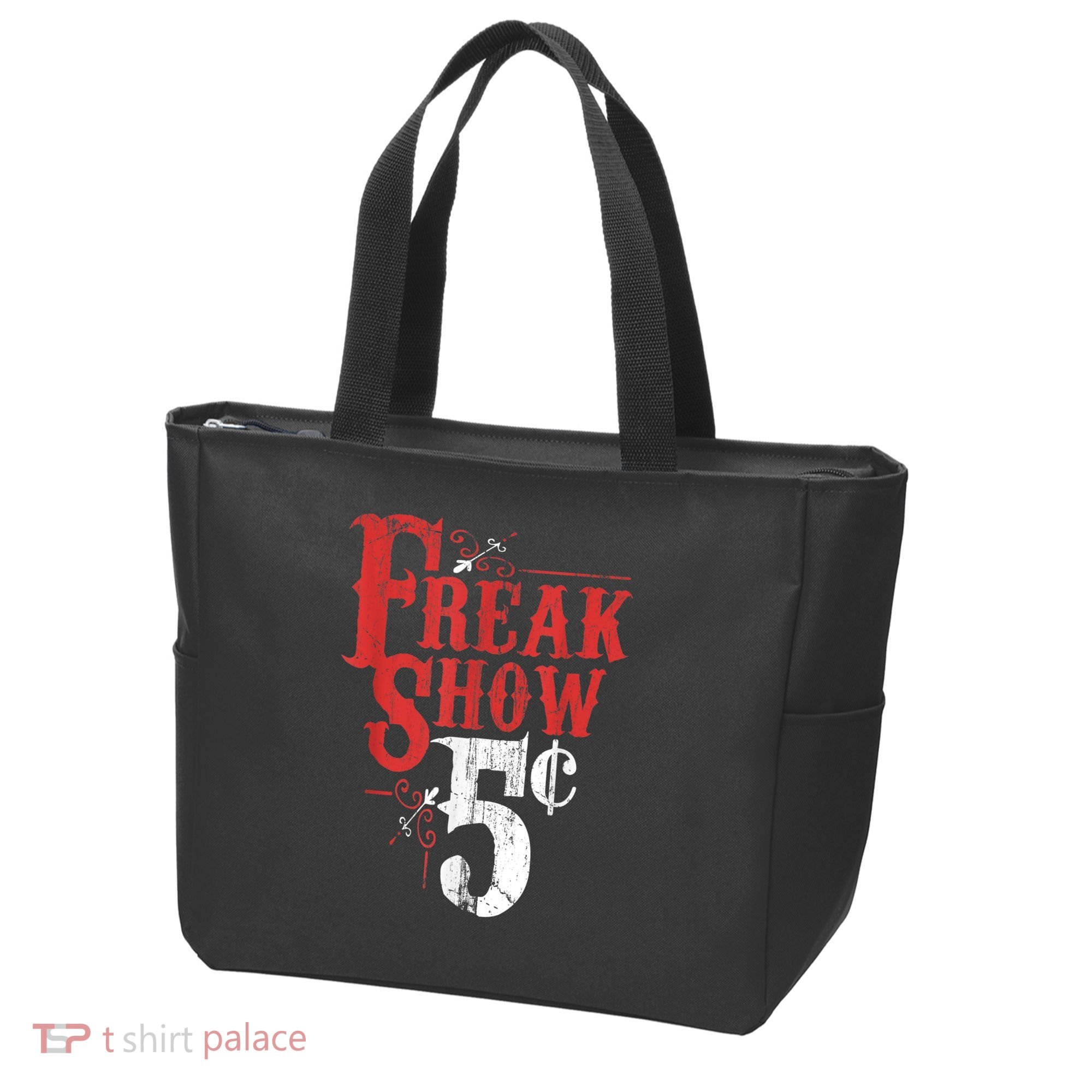 Freak Show Circus Party Weird Carnival Costume Freaky Acts Gift Tote Bag