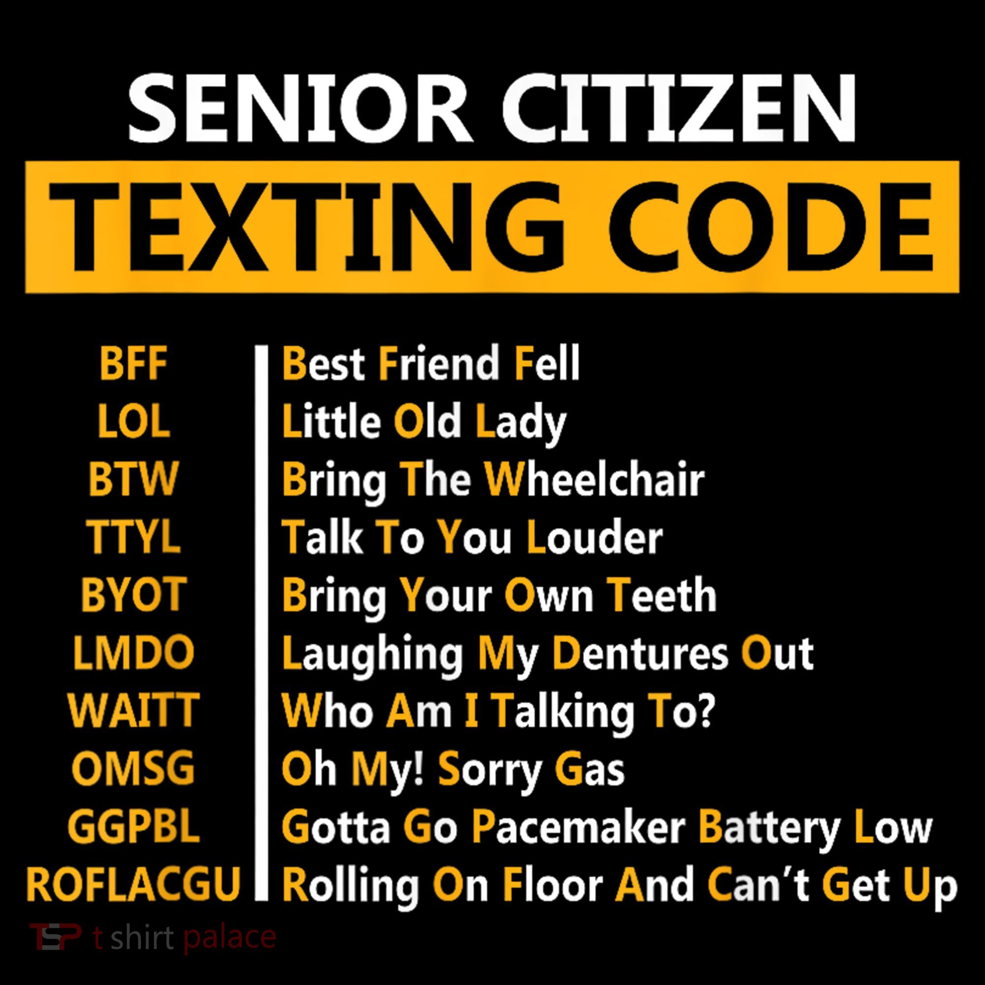 Funny Senior Citizens Texting Code Fathers Day For Grandpa Tote Bag
