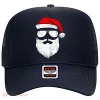 Funny Santa Claus Face Sunglasses With Hat Beard Christmas Hat thumb 0